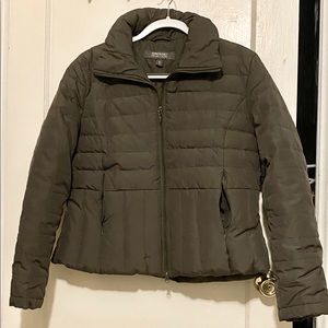 🆕 Kenneth Cole Olive Green Puffer Coat, Womens XL